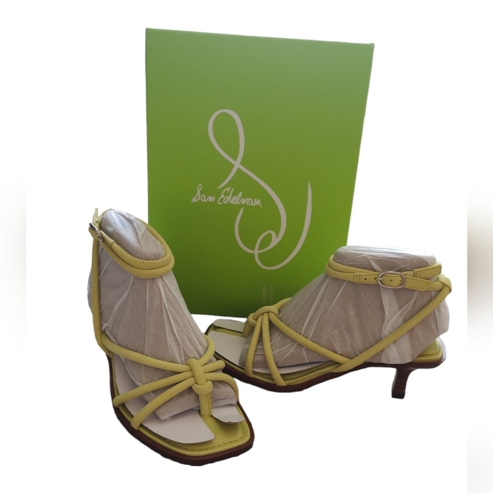 SAM Edelman Dia Strappy Sandal in Kiwi NIB Sz.6